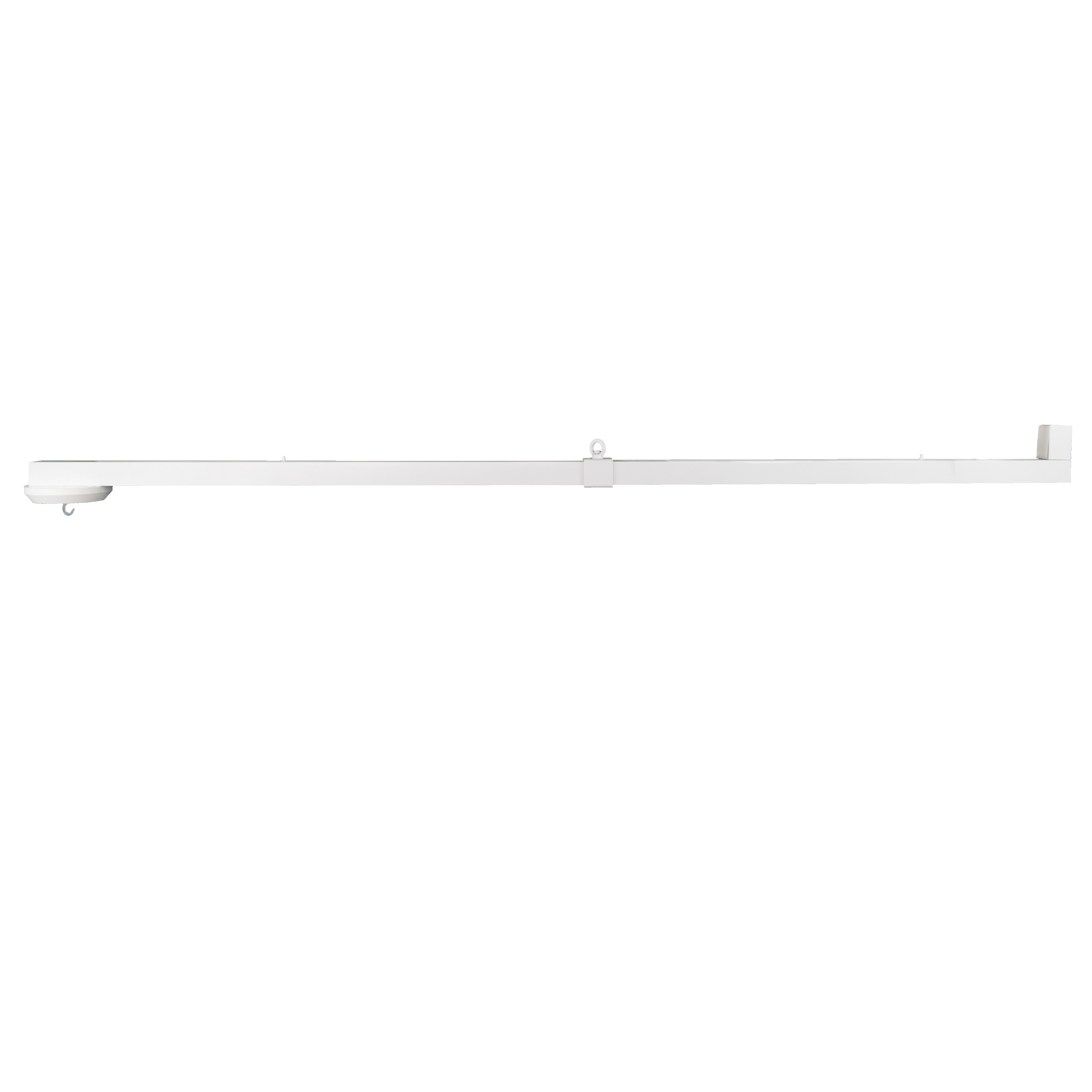 Halvanden meter forlængerarm til pendler med et loftudtag