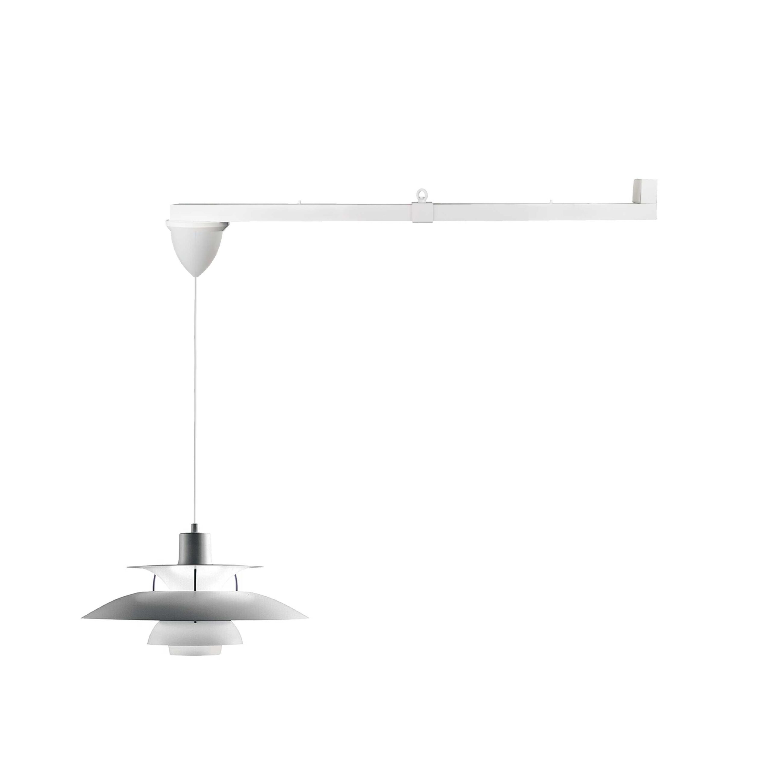 en meter forlængerarm med en grå PH5-pendel