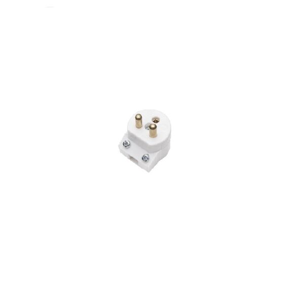 lamp plug_ceiling connector_grounded_side_entry_older standard